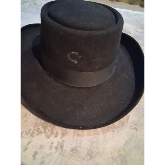 Charlie  Horse Hat xxxxx Men Black Wool Felt Western main image 4